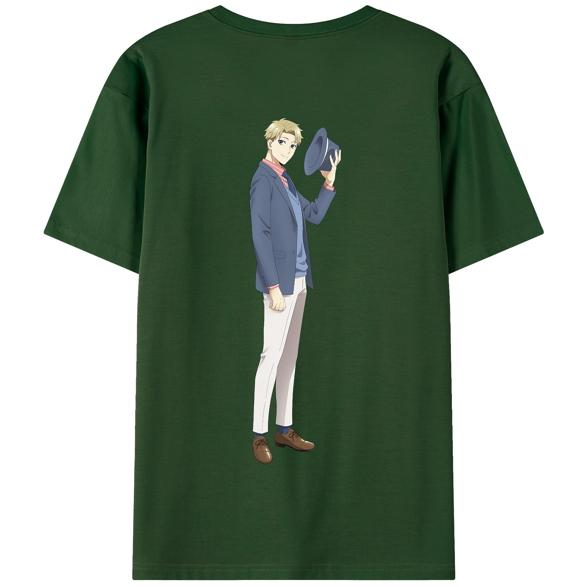 （画像用） SPY×FAMILY间谍家家酒 綿100％半袖Tシャツ（背面プリント）
